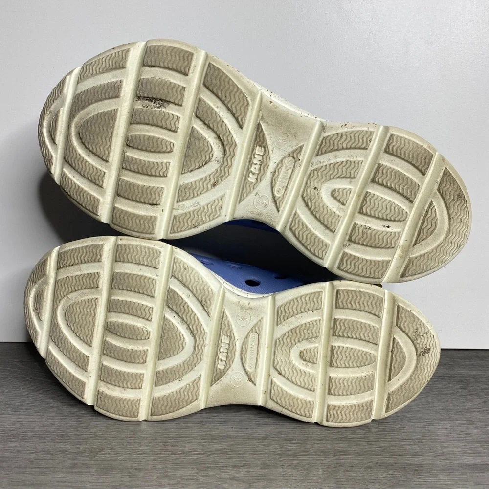 Kane Footwear Revive Recovery Shoes M 8 W 10 Blue White Cushion Slip On - Picture 11 of 11